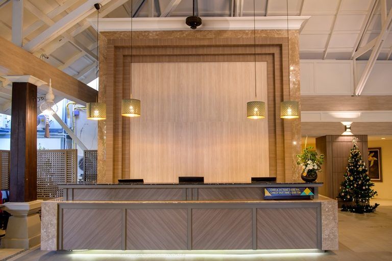 Reception desk