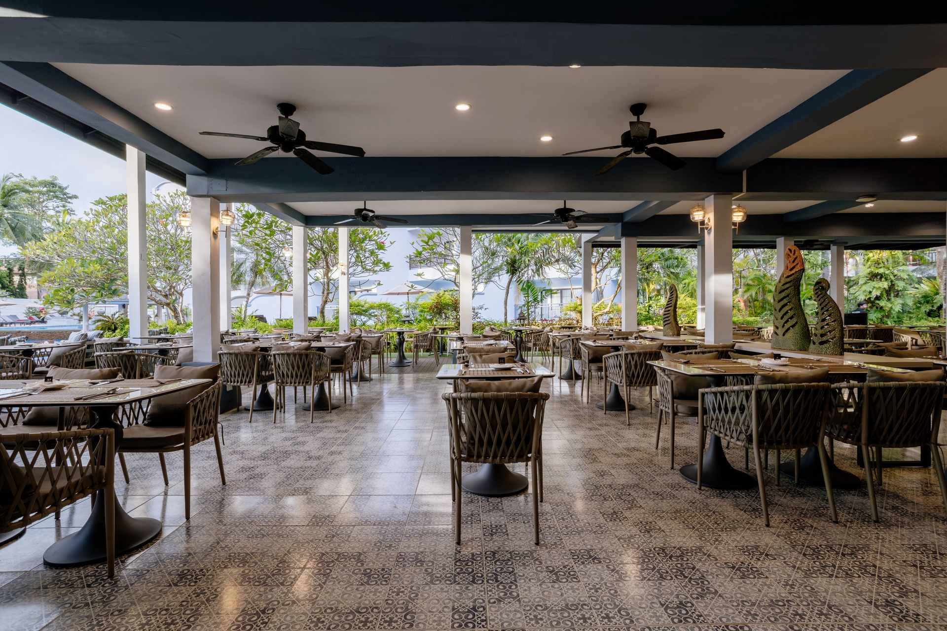 Spices Restaurant dining pavilion