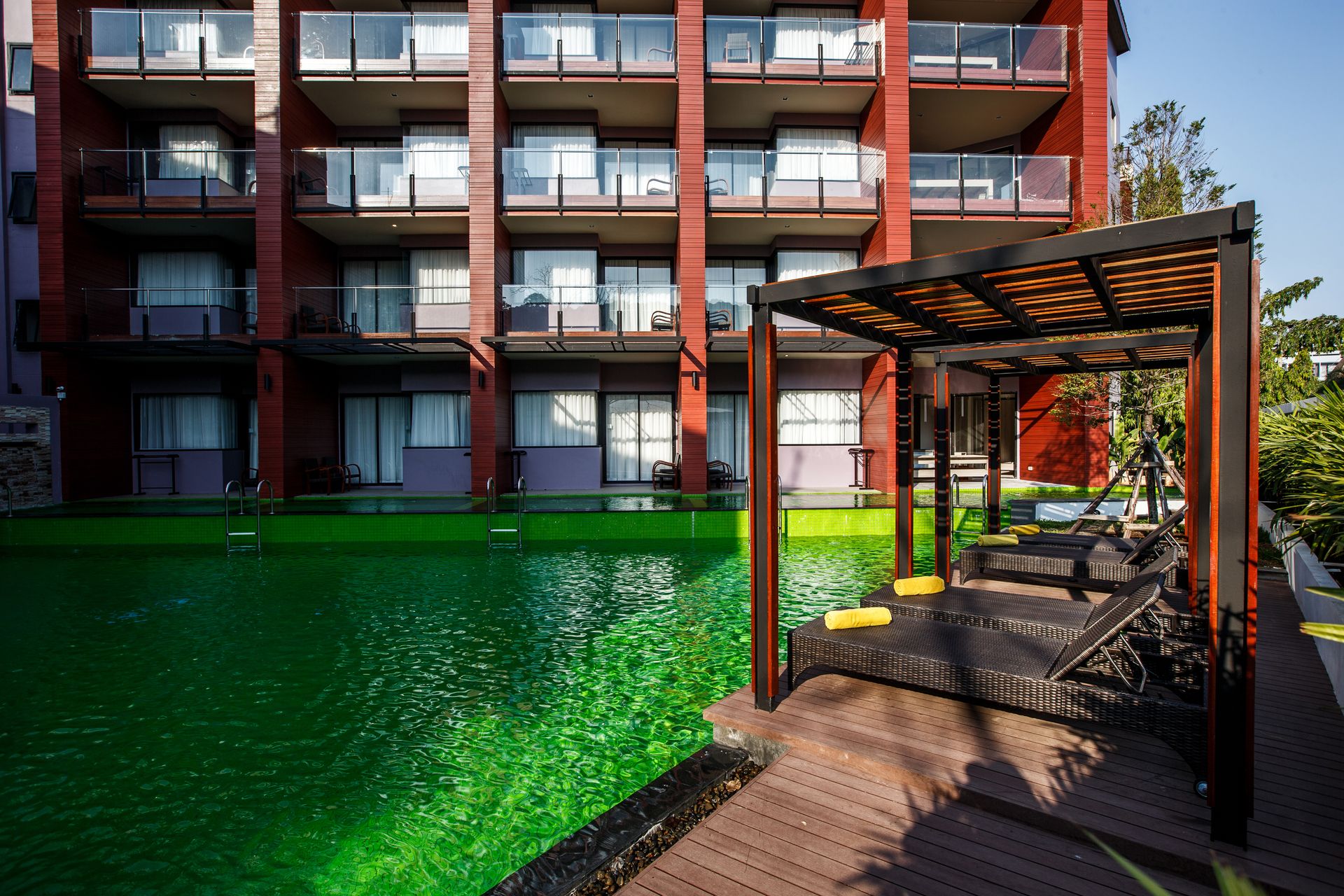 Emerald wing and dipping pool