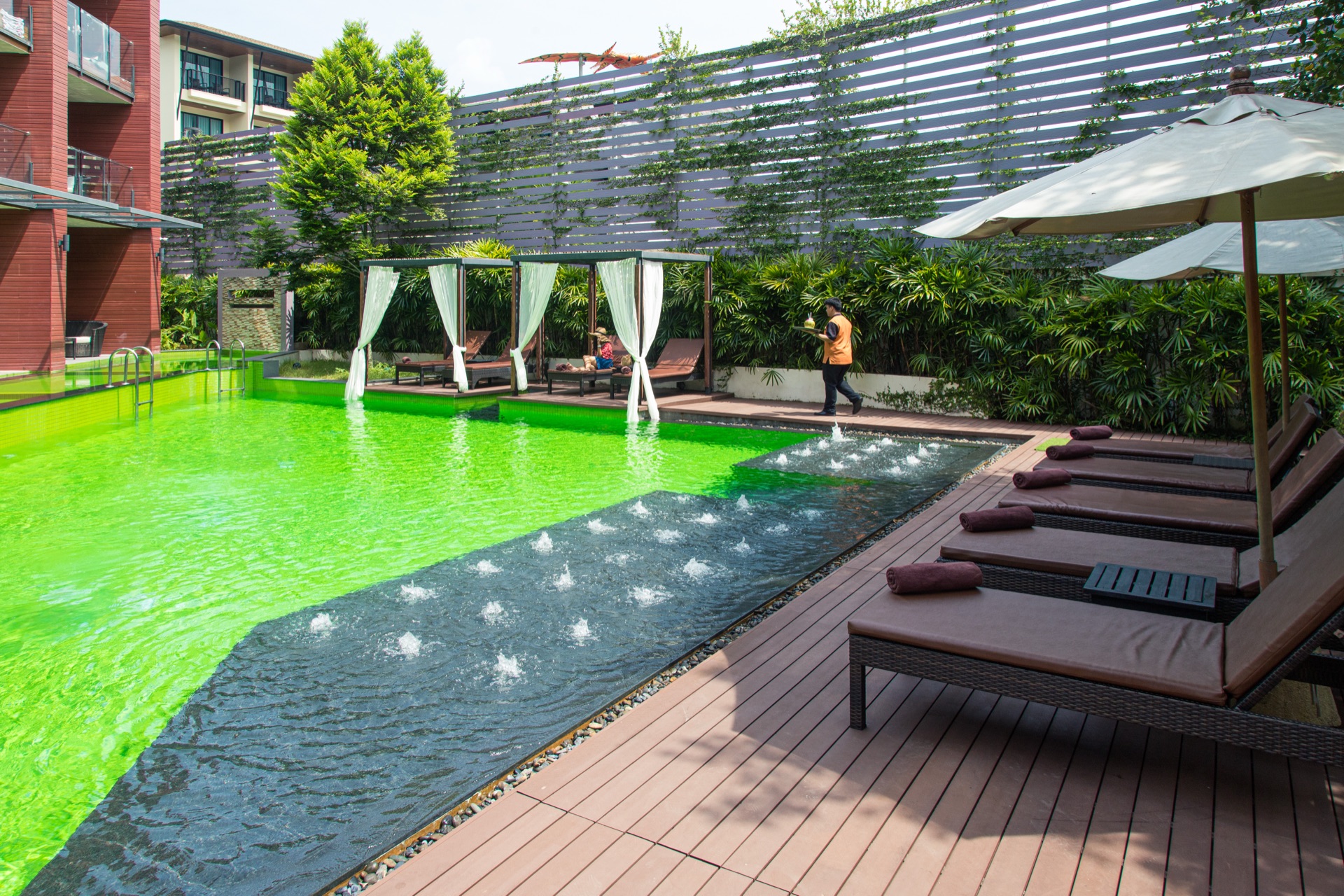 Two Swimming Pools
