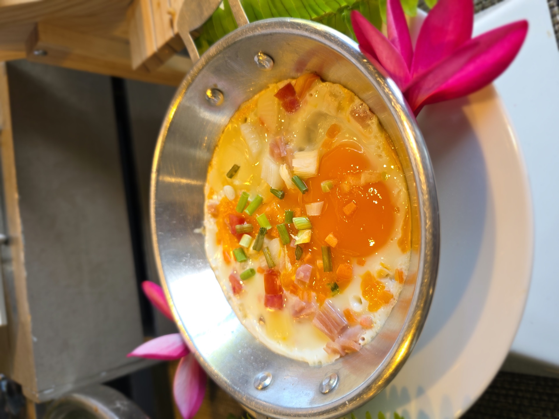 Made-to-order omelette