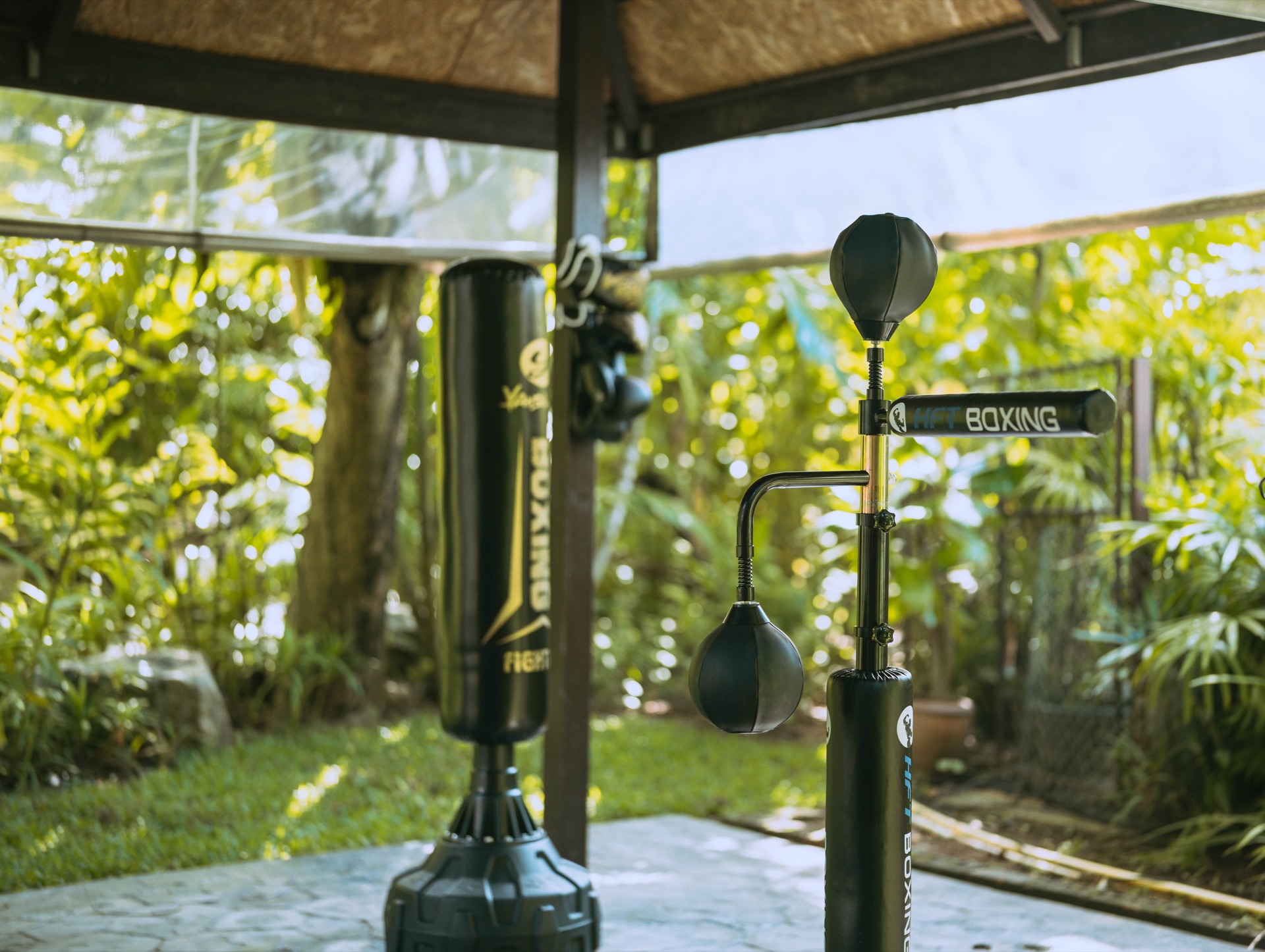 Garden training station
